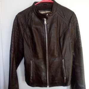 Wilson's vintage leather jacket
